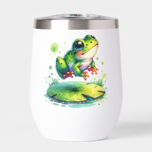 Niedlich Jumping Frog Whimsical Ai Art