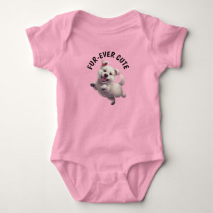 Niedlich Jumping Puppy Baby Strampler