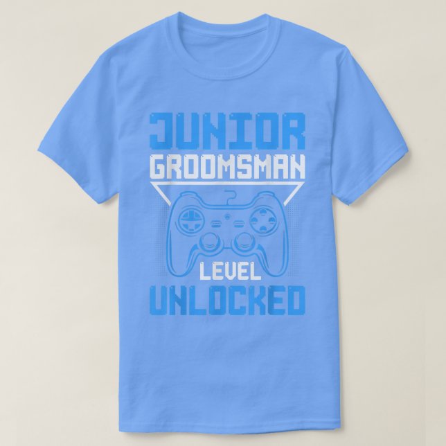 Niedlich Junior Trauzeuge Gaming Wedding Party Jr  T-Shirt (Design vorne)