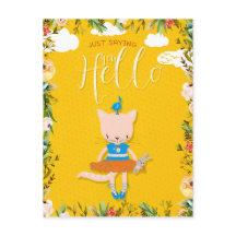 Niedlich Just Sprichwort Hallo Sie