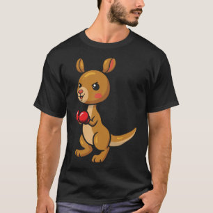 Niedlich Kangaroo Boxing I Kangaroos Animal Friend T-Shirt