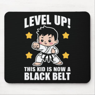 Niedlich Karate Black Belt Achievement Jungs Kinde Mousepad