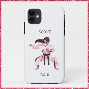 Niedlich Karate Girl Martial Arts Case-Mate iPhone Hülle