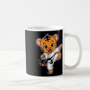 Niedlich Karate Tiger Martial Arts Funny für Kinde Kaffeetasse