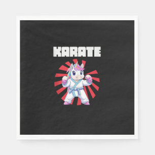 Niedlich Karate Unicorn - MIXED MARTIAL ARTS Karat Serviette
