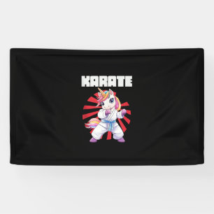 Niedlich Karate Unicorn MIXED MARTIAL ARTS Tank To Banner
