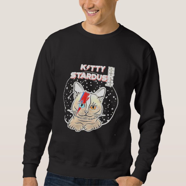 Niedlich-Katze—Für Kätzchen—Stardust Sweatshirt (Vorderseite)