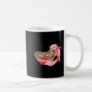 Niedlich Kawaii Anime Axolotl Japanisch Ramen Nood Kaffeetasse