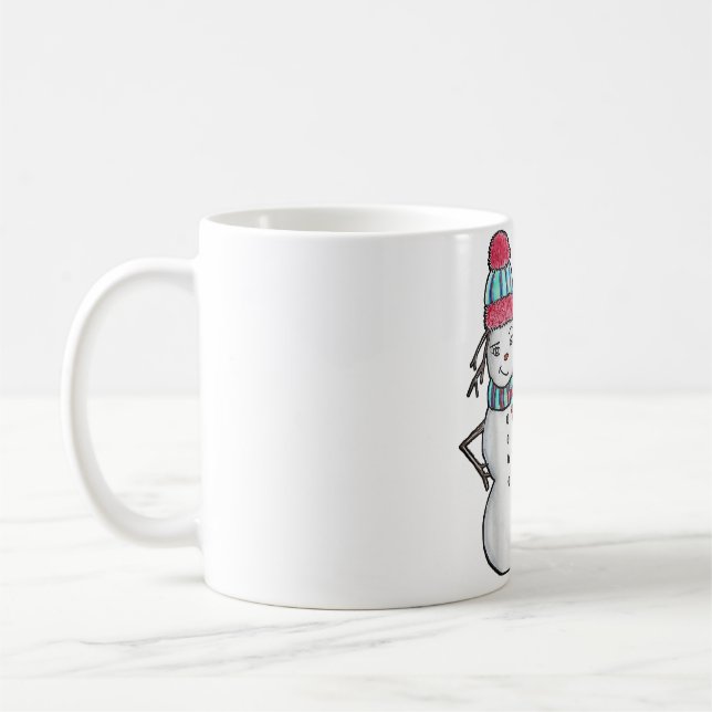 Niedlich Kawaii Anime Snow for Deer Aesthetics Jap Kaffeetasse (Links)