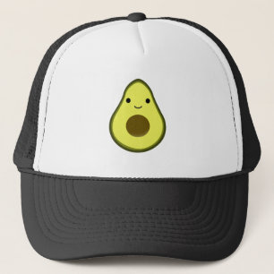 Niedlich Kawaii Avocado Truckerkappe