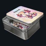 Niedlich Kawaii Axolotl mit Bubble Tee Personalisi Puzzle<br><div class="desc">Niedlich Kawaii Axolotl mit Personalisiertem Puzzle aus Bubble Tea.</div>