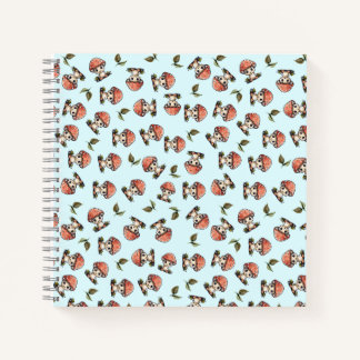 Niedlich Kawaii Baby Mushroom Pattern Notizbuch