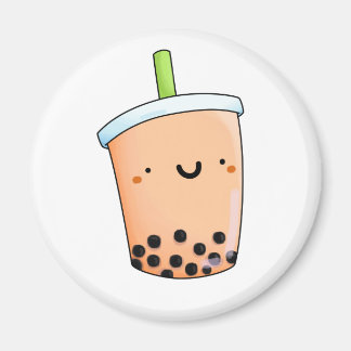 Niedlich Kawaii Boba Tea Magnet