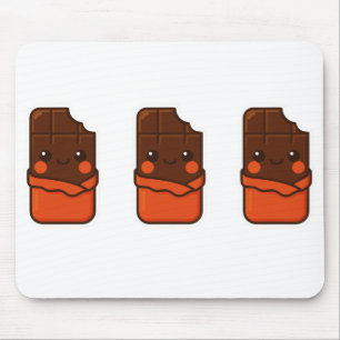 Niedlich Kawaii Chocolate Bar Mousepad