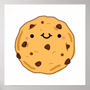 Niedlich Kawaii Cookie Poster