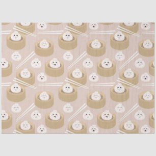 Niedlich Kawaii Dumplings Steamer Chopsticks Seidenpapier