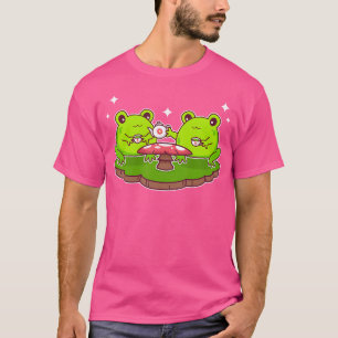 Niedlich Kawaii Frogs T-Shirt