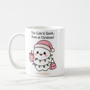 Niedlich Kawaii Ghost Weihnachten Kaffeetasse