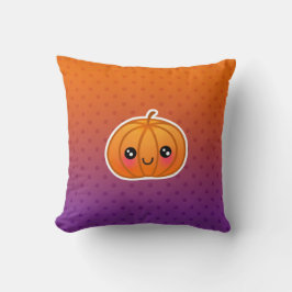 Niedlich Kawaii Halloween Cartoon Pumpkin Design Kissen