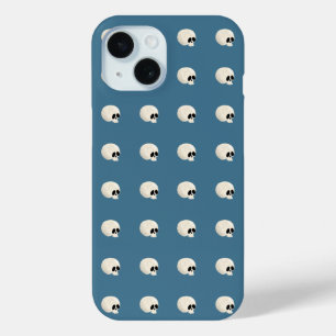 Niedlich Kawaii Halloween Skull Polka Dots blass b Case-Mate iPhone Hülle