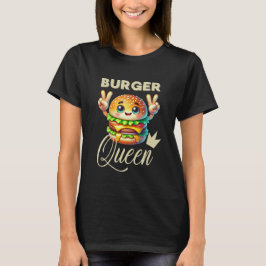 Niedlich Kawaii Hamburger T-Shirt