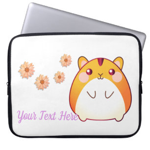 Niedlich Kawaii Hamster Custom Laptopschutzhülle