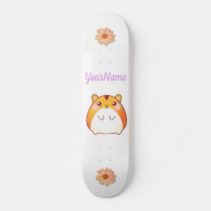Niedlich Kawaii Hamster Custom Skateboard