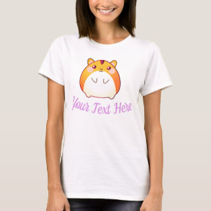 Niedlich Kawaii Hamster Custom T-Shirt