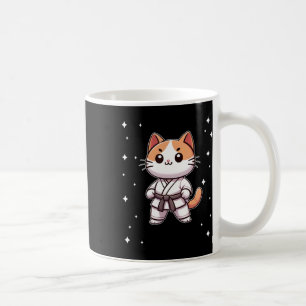 Niedlich Kawaii Karate Kat Kampfkunst für Männer F Kaffeetasse