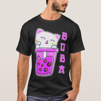 Niedlich Kawaii Kat Boba Bubble Tee Anime Japanisc