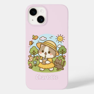 Niedlich Kawaii Kat Bubble Teatro Sociale Bellinzo Case-Mate iPhone 14 Hülle