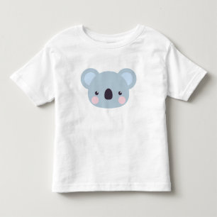 Niedlich Kawaii Koala Face Baby Bodysuit Kleinkind T-shirt