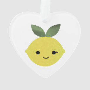 Niedlich Kawaii Lemon Ornament