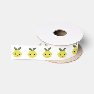Niedlich Kawaii Lemon Satinband
