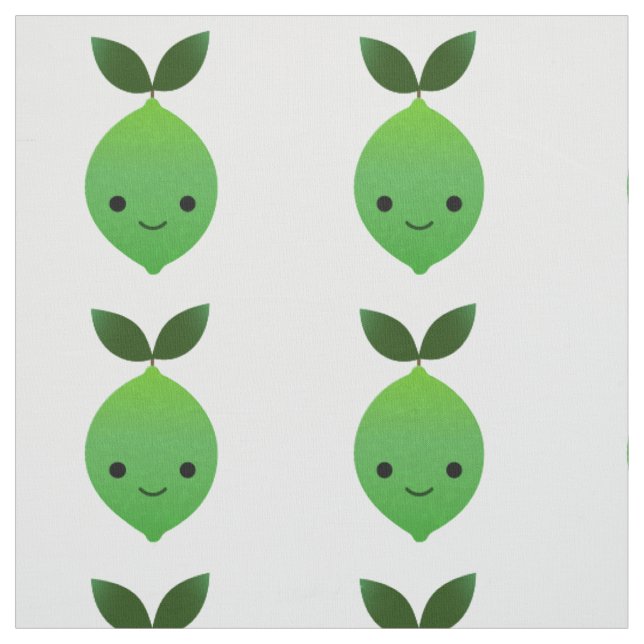 Niedlich Kawaii Limon Stoff (Muster)