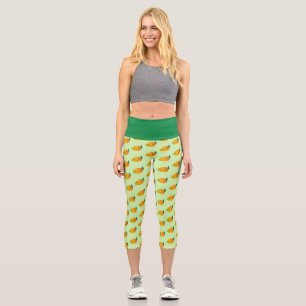 Niedlich Kawaii Mango Capri Leggings