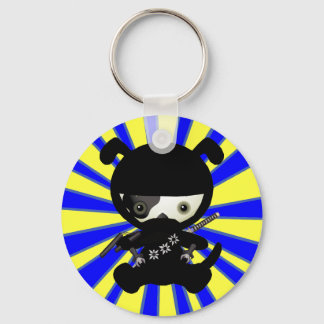 Niedlich Kawaii Ninja Welppy Dog Schlüsselanhänger