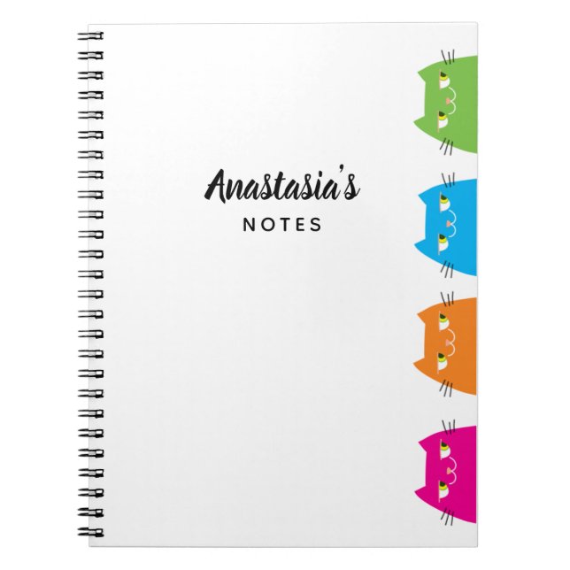 Niedlich Kawaii Notizblock (Vorderseite)