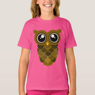 Niedlich Kawaii Owl T - Shirt