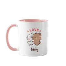 Niedlich Kawaii Panda | Personalisiert Name hinzuf