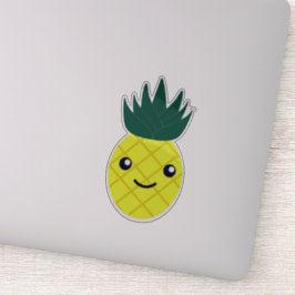 Niedlich Kawaii Pineaple Aufkleber