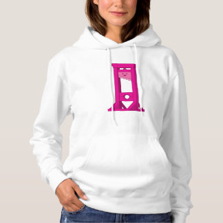 Niedlich Kawaii Pink Guillotine Frauenhaus Hoodie
