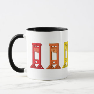 Niedlich Kawaii Rainbow Guillotines 2 Töne Kaffee  Tasse