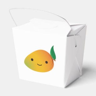Niedlich Kawaii Smiling Mango Geschenkschachtel