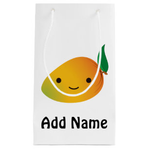 Niedlich Kawaii Smiling Mango Kleine Geschenktüte