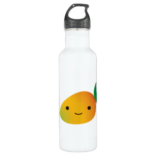 Niedlich Kawaii Smiling Mango Trinkflasche
