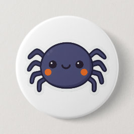 Niedlich Kawaii Spider Button