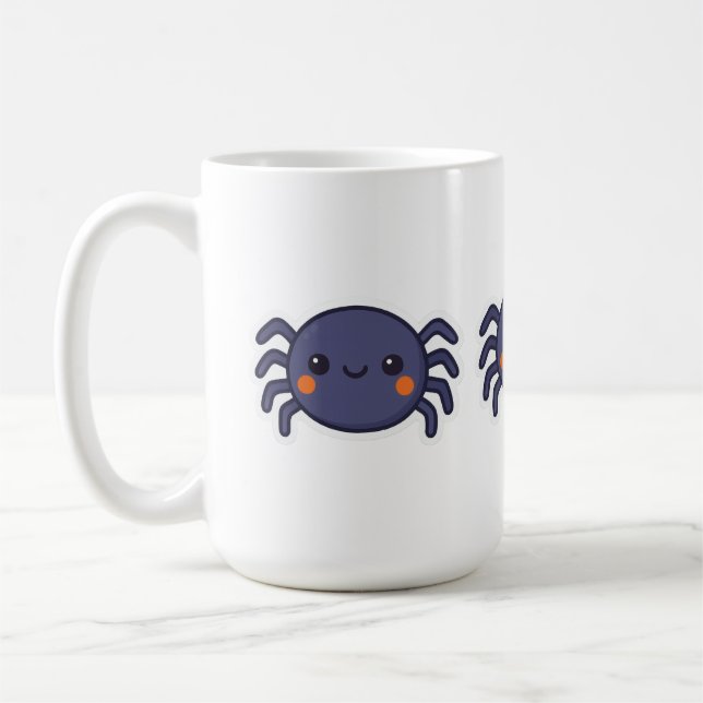 Niedlich Kawaii Spider Kaffeetasse (Links)