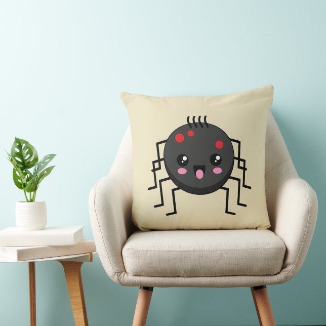 Niedlich Kawaii Spider Kissen (Stuhl )