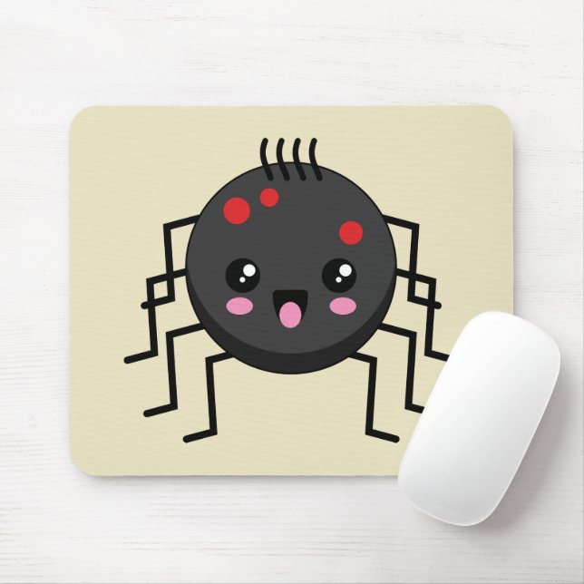 Niedlich Kawaii Spider Mousepad (Mit Mouse)